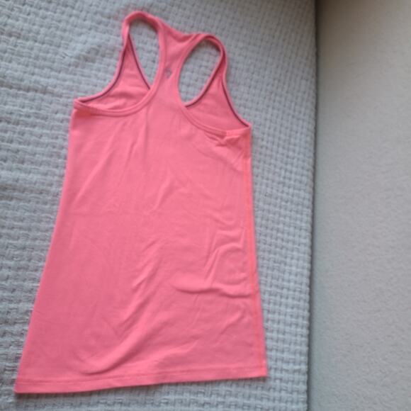 Ivivva By Lululemon Athletic Neon Coral Girls Size 12 - Picture 4 of 7